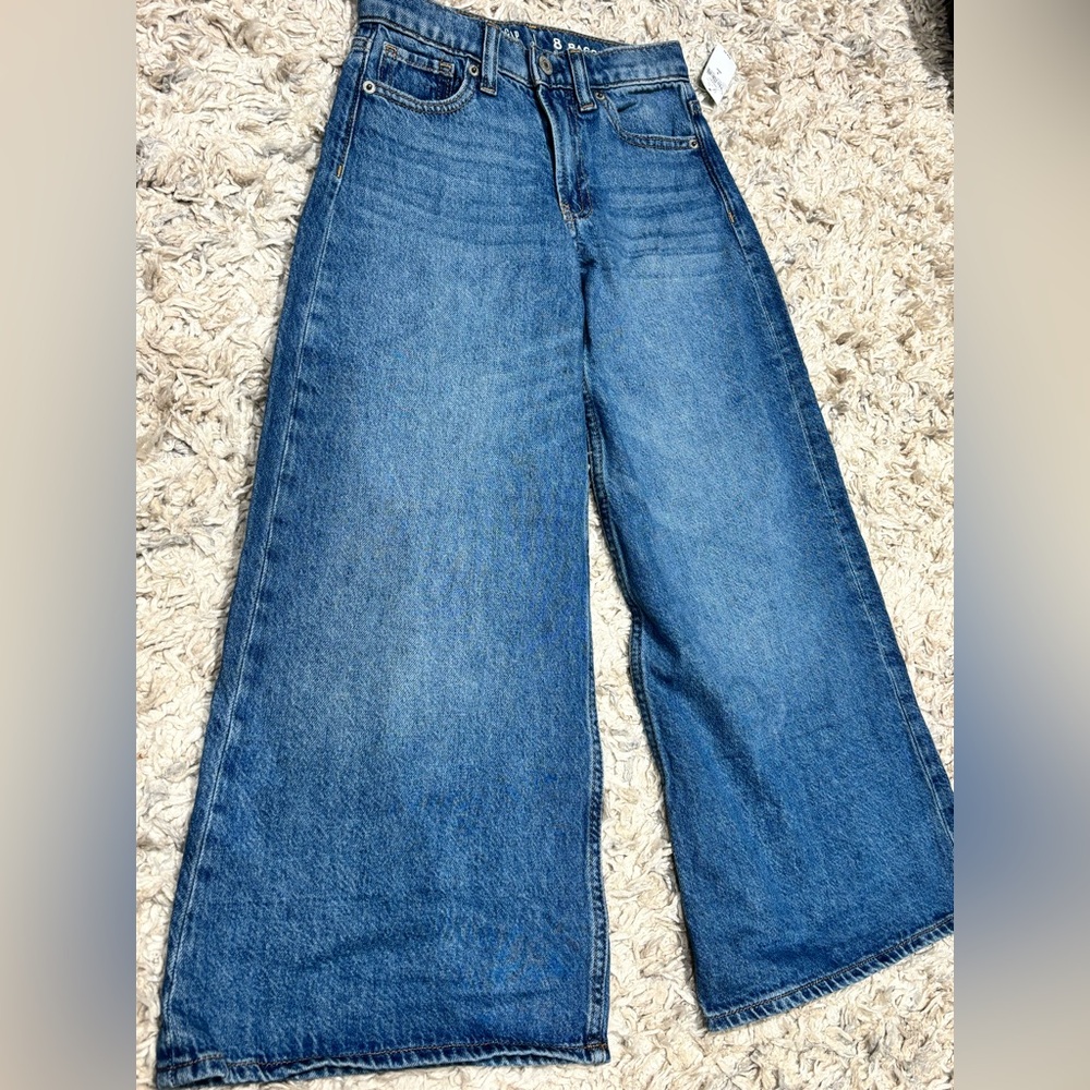NEW GAP Girls Baggy Jeans Size 8 Slim SOLD OUT